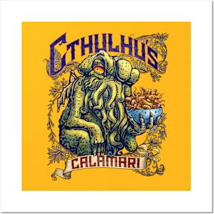 Cthulhu's Calamari Posters and Art